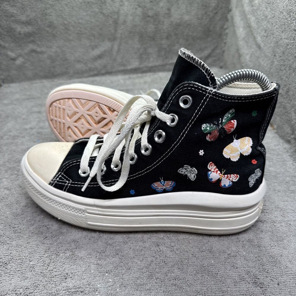 Converse‎ Chuck Taylor All Star Move Platform High Butterfly Wings Sneakers 6.5